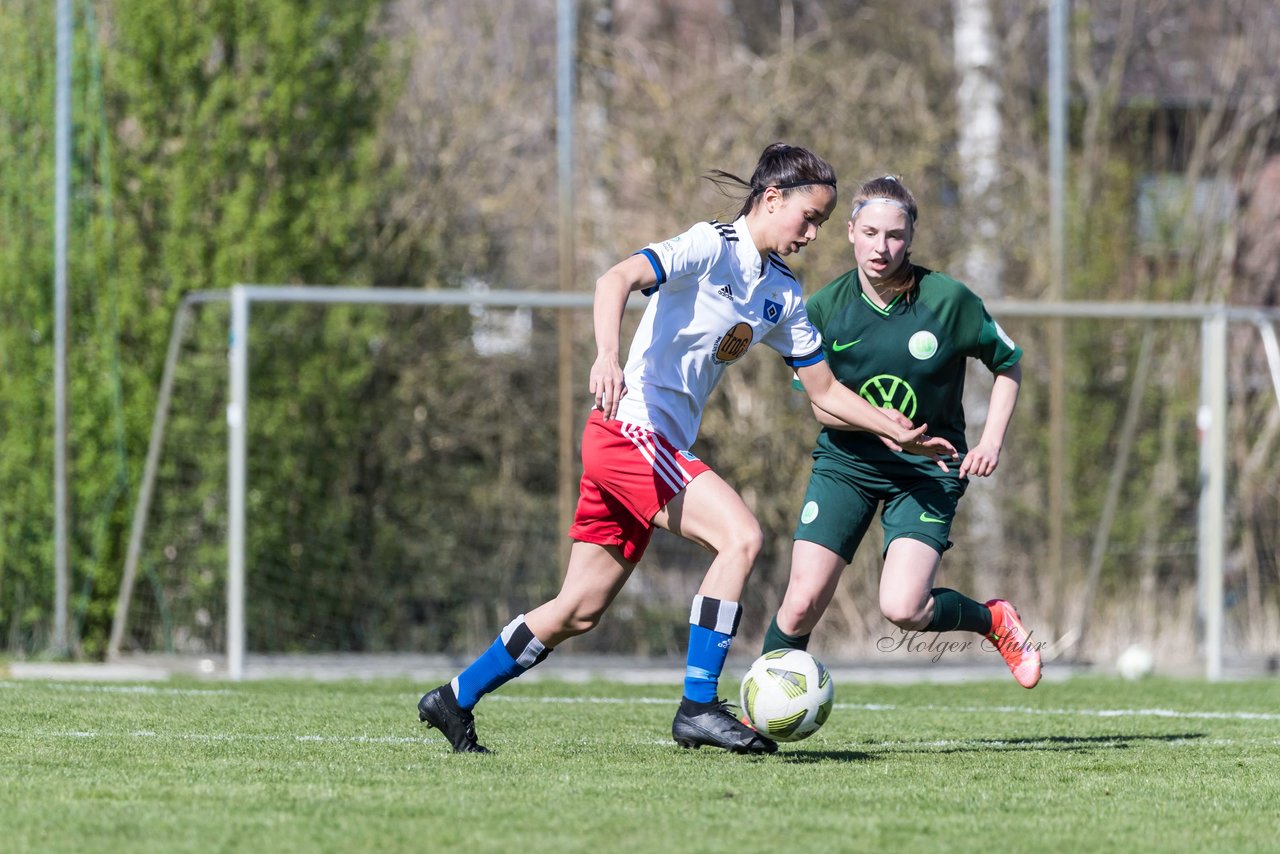 Bild 288 - wBJ Hamburger SV - WfL Wolfsburg : Ergebnis: 2:1